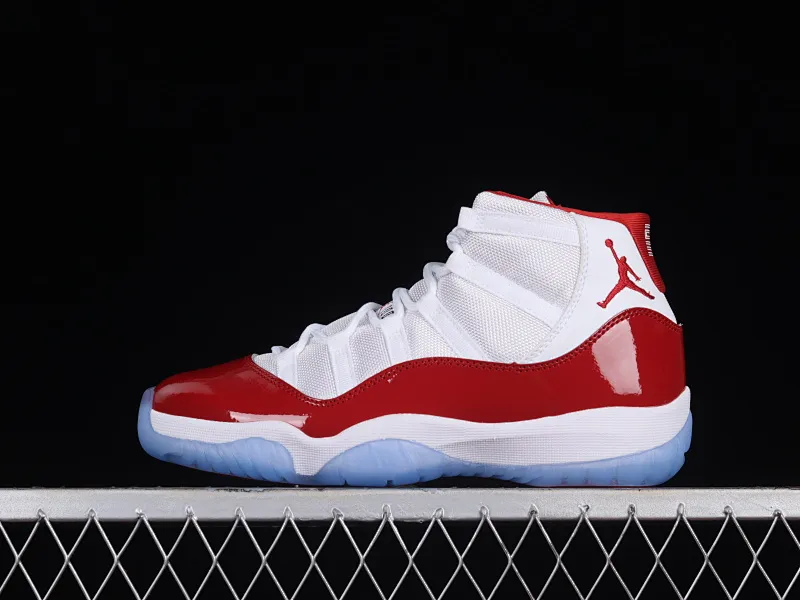 All categories Air Jordan Jordan series basketball shoes Air Jordan 11 F version Air Jordan 11 "Cherry" AJ11 Joe 11 cherry red real carbon plate women's high-top basketball shoes CT8012-116
